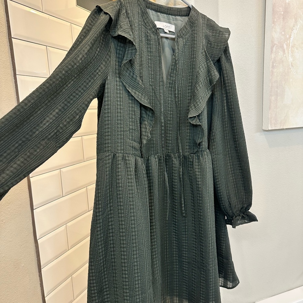 Hunter Green Loft Dress